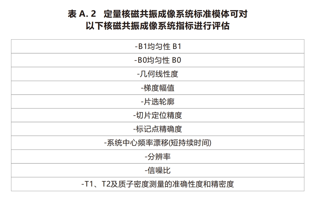 MRI定量核磁共振系统校准模体7