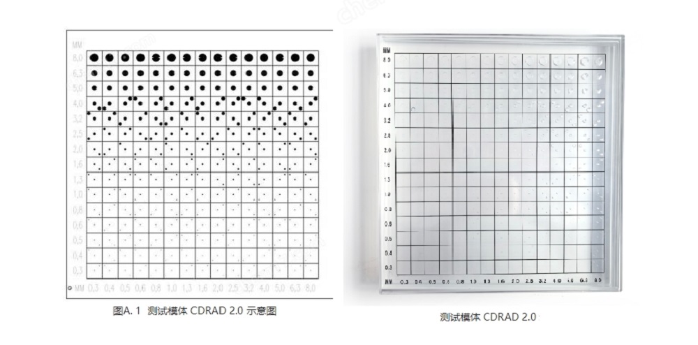 CRDR对比度细节模体02